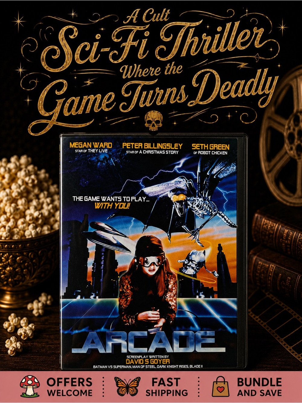Arcade DVD Cult Sci-Fi Horror Seth Green David S Goyer